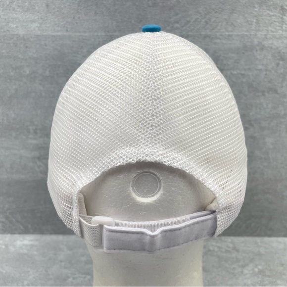 EAG Elite Hat Baseball Ball Cap ADJUSTABLE Blue White Relaxed Fit Mesh Back - Picture 7 of 9